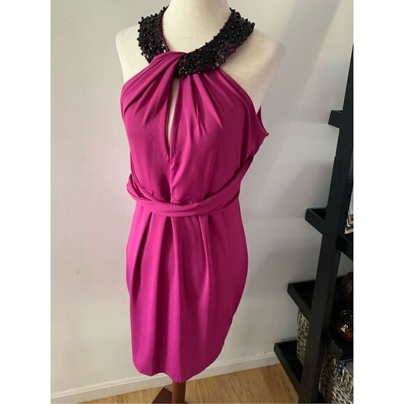 Venus sexy class dress size small fusia - Picture 1 of 4